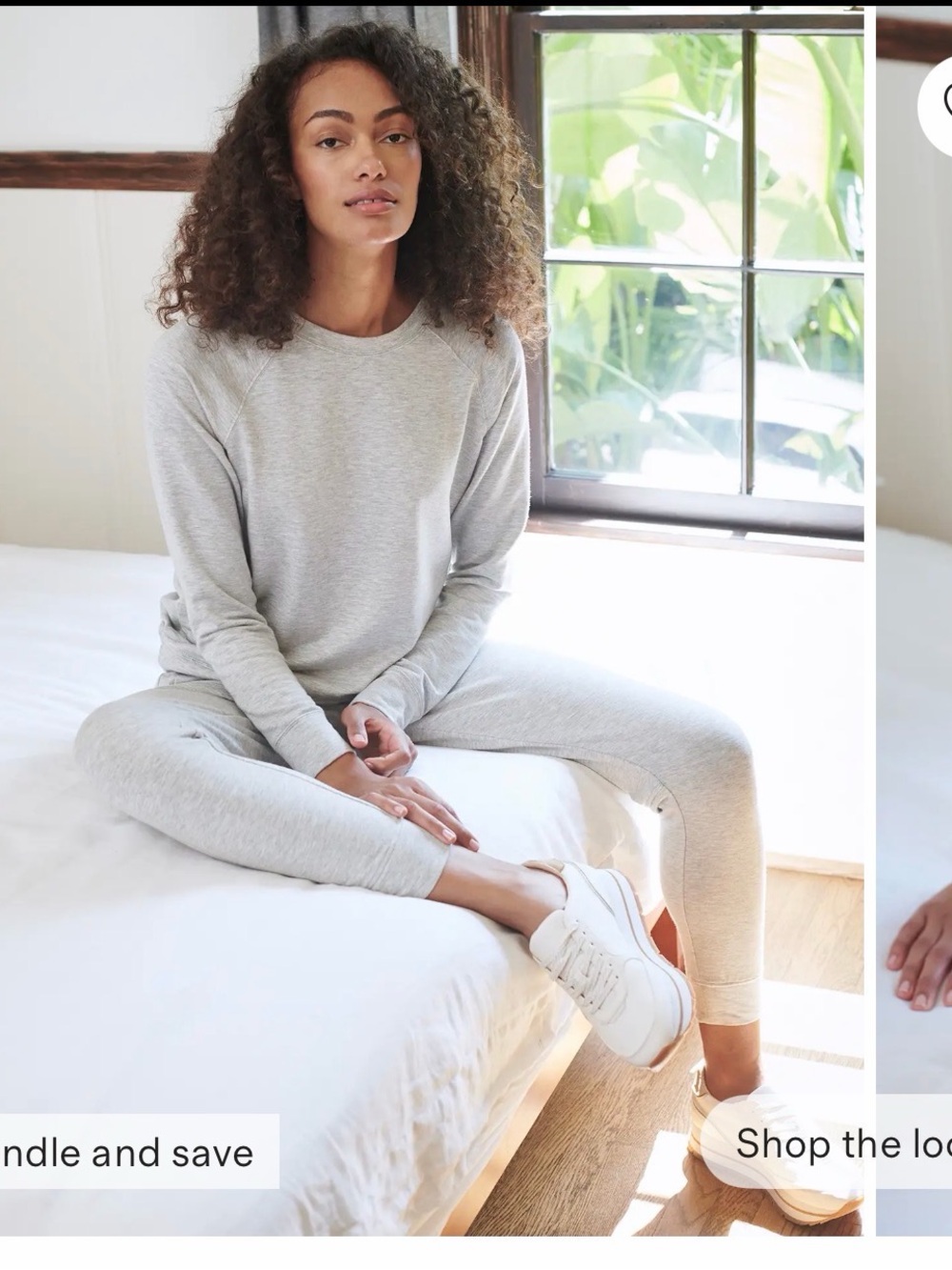 Quince Light Gray Cozy Sweatshirt